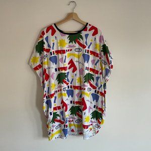 Nooworks Circle Dress in A-Ok Print, Size M (fits like L/XL), Great Condition!